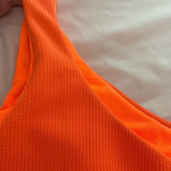 Verdusa Colorblock One Shoulder Swimsuit / Monokini - Picture 4 of 5